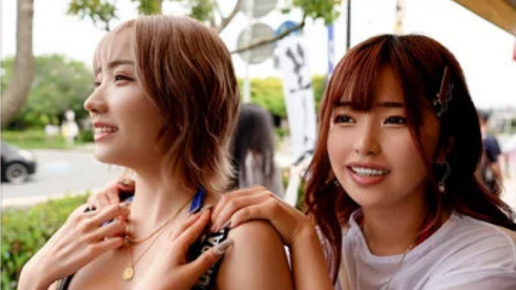 mfc313 椿りか 春陽モカ 2人のジャケット画像 巨乳ギャル作品