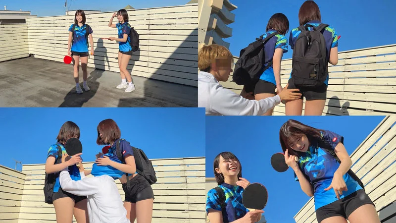 smub124 小島さん＆皆瀬さん 小島みこ 皆瀬あかり 卓球部