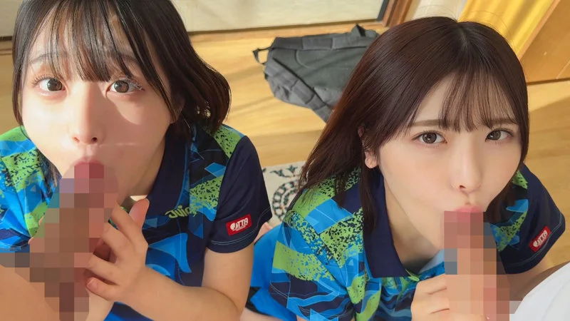 smub124 小島みこ 皆瀬あかり 卓球部 2人組