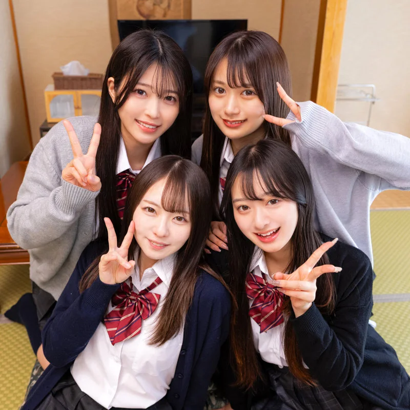 deaa040 北岡果林 西元めいさ 花守夏歩 青坂あおい 修学旅行